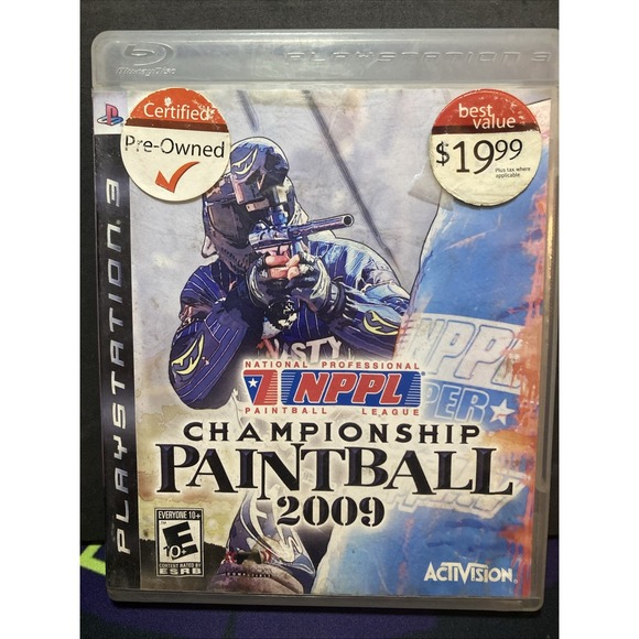 Other - NPPL Championship Paintball 2009 (Sony PlayStation 3, 2008)(Complete)(Tested)